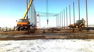Аренда экскаватора погрузчика с ямобуром в Сосногорск цена от 1587 руб