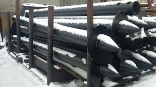 Винтовые сваи диаметром 73 мм Сосногорске цена от 1375 руб.