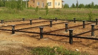 Установка и монтаж - винтовые сваи в Сосногорске для свайного фундамента дома. Цена от 2116 руб - видео закручивание
